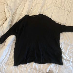H&M oversized black sweater, size XS/S